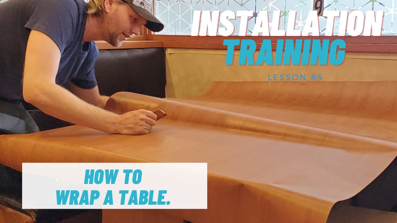 LESSON #4 - HOW TO WRAP A TABLE | Series with Peter Maki | Hanwoori Restaurant Upgrade